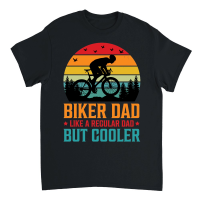 Product Biker Dad Like a Regular Dad But Cooler Unisex T-Shirt