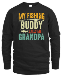 Product My Fishing Buddy Calls Me Grandpa Unisex Sweatshirt