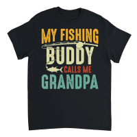 Product My Fishing Buddy Calls Me Grandpa Unisex T-Shirt