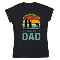 Product My Fishing Buddies Call Me Dad Classic Womens Crewneck T-shirt