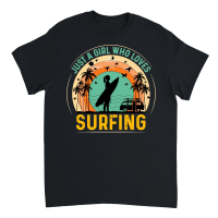 Product Just a Girl Who Loves Surfing Unisex T-Shirt