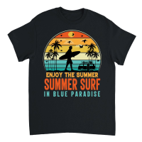 Product Enjoy The Summer Summer Surf In Blue Paradise Unisex T-Shirt
