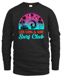 Product Live Long & Surf Surf Club Unisex Sweatshirt