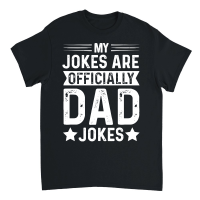 Product My Jokes Are Officially Dad Jokes Unisex T-Shirt