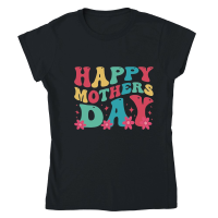 Product Happy Mothers Day Retro Classic Womens Crewneck T-shirt