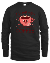 Product Retro Valentine Coffee Sublimation Unisex Sweatshirt