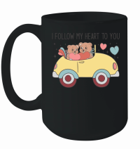 Product Retro Valentine Couple Bears Sublimation Mug