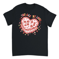 Product Retro Valentine Heart Cake Sublimation Unisex T-Shirt