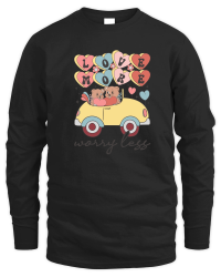 Product Retro Valentine Heart Candy Sublimation Unisex Sweatshirt
