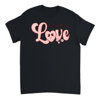 Product Retro Valentine Sublimation Unisex T-Shirt