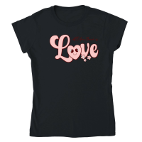 Product Retro Valentine Sublimation Classic Womens Crewneck T-shirt
