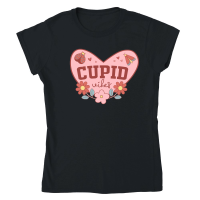 Product Valentine Cupid vibes Classic Womens Crewneck T-shirt