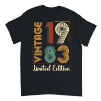 Product Vintage 1983 Limited Edition Birthday Unisex T-Shirt