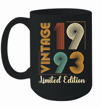 Product Vintage 1993 Limited Edition Birthday Mug