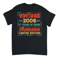 Product Vintage 2006 Being Awesome Limited Edition Birthday Unisex T-Shirt