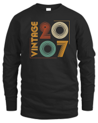 Product Vintage 2007 Birthday Unisex Sweatshirt