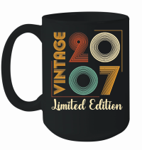 Product Vintage 2007 Limited Edition Birthday Mug
