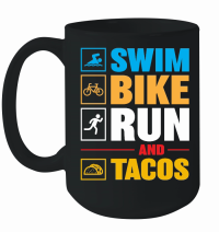 Product Swim Bike Run & Tacos Mug