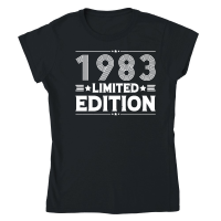 Product 1983 Limited Edition Birthday Classic Womens Crewneck T-shirt