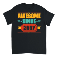 Product Awesome Since 2007 Birthday Unisex T-Shirt