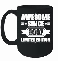 Product Awesome Since 2007 Limited Edition Mug