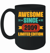 Product Awesome Since 2009 Limited Edition Mug