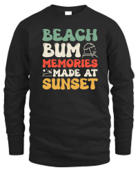 Product Beach Bum Memories Made At Sunset Unisex Sweatshirt