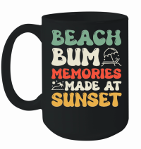 Product Beach Bum Memories Made At Sunset Mug
