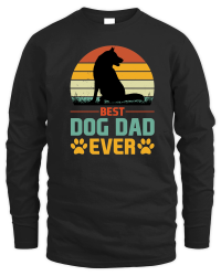 Product Best Dog Dad Ever Unisex Sweatshirt