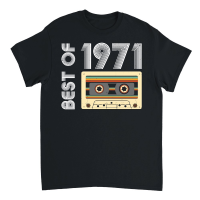 Product Best of 1971 Birthday Unisex T-Shirt