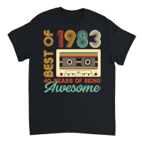 Product Best Of 1983 40 Years of Being Awesome Unisex T-Shirt