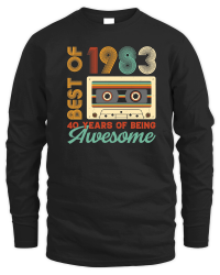 Product Best Of 1983 40 Years of Being Awesome Unisex Sweatshirt