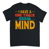 Product I Have A One Track Mind Train Lover Unisex T-Shirt