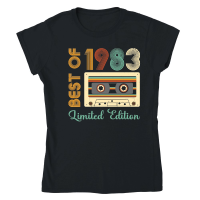 Product Best Of 1983 Limited Edition Birthday Classic Womens Crewneck T-shirt
