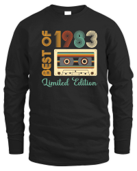 Product Best Of 1983 Limited Edition Birthday Unisex Sweatshirt