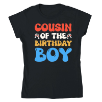 Product Cousin of the Birthday Boy Classic Womens Crewneck T-shirt