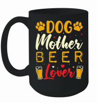 Product Dog Mother Beer Lover Mug