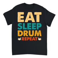 Product Eat Sleep Drum Repeat Unisex T-Shirt