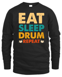 Product Eat Sleep Drum Repeat Unisex Sweatshirt