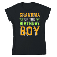 Product Grandma of the Birthday Boy Classic Womens Crewneck T-shirt