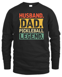 Product Husband Dad Pickleball Legend Unisex Sweatshirt