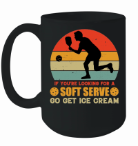 Product If You're Looking For a Soft Serve Pickleball Mug