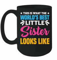 Product World's Best Little Sister Looks Like Mug