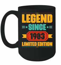 Product Legend Since 1983 Limited Edition Birthday Mug