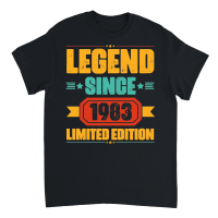 Product Legend Since 1983 Limited Edition Birthday Unisex T-Shirt