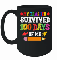 Product My Teacher Survived 100 Days Of Me Mug