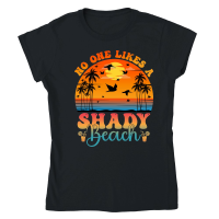 Product No One Likes A Shady Beach Classic Womens Crewneck T-shirt
