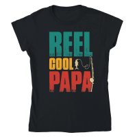 Product Reel Cool Papa Classic Womens Crewneck T-shirt