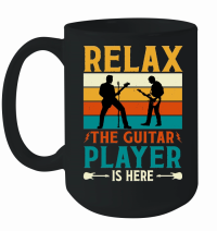 Product Relax the Guitar Player Is Here Music Mug