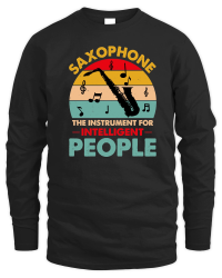 Product Saxophone The Instrument For Intelligent People Unisex Sweatshirt